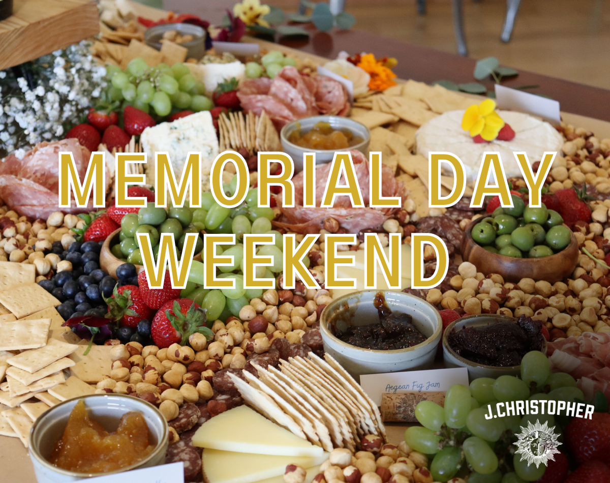 Memorial weekend photo with charcuterie.