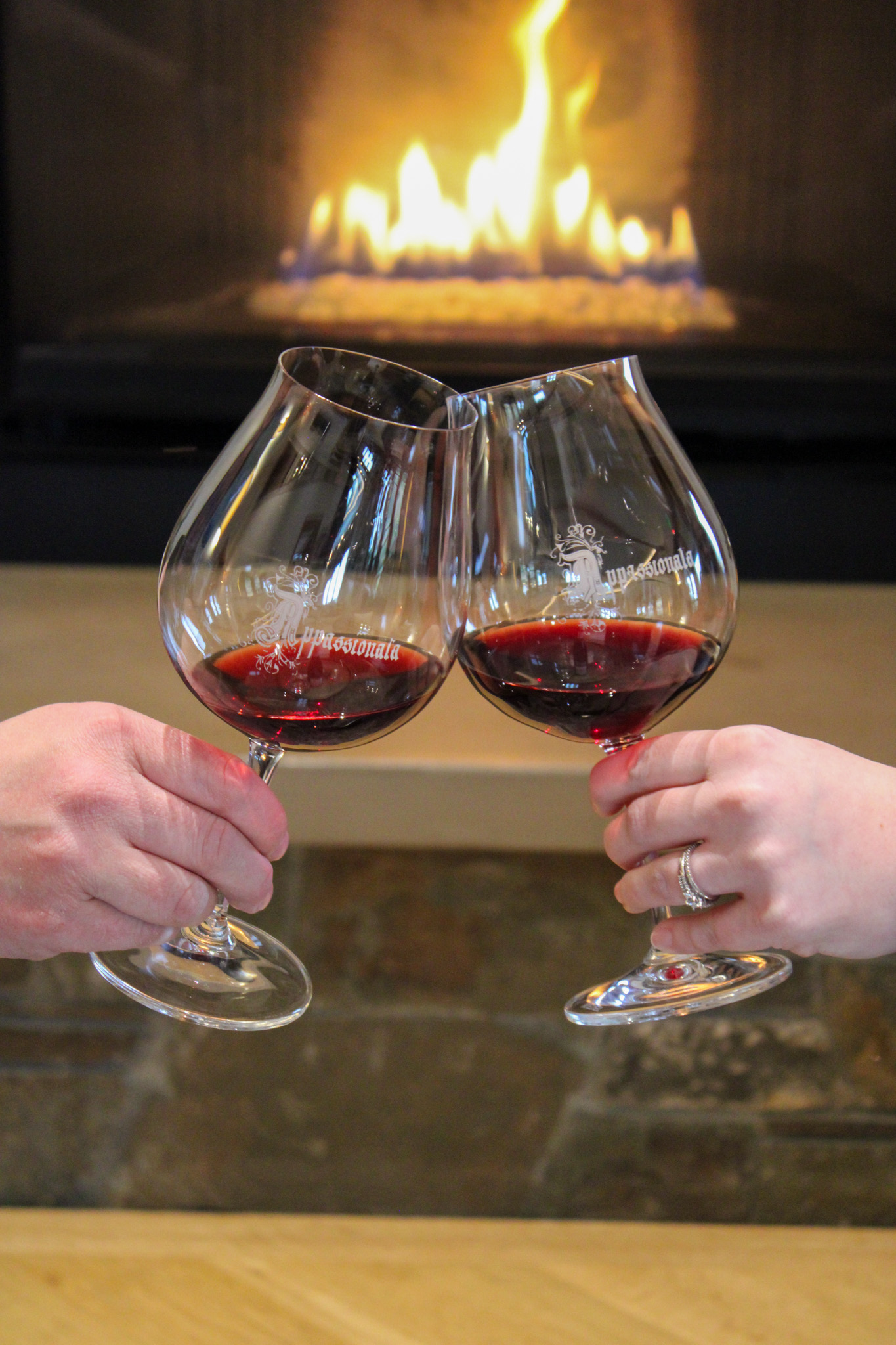 IMG_8392 toasting next to the fire place